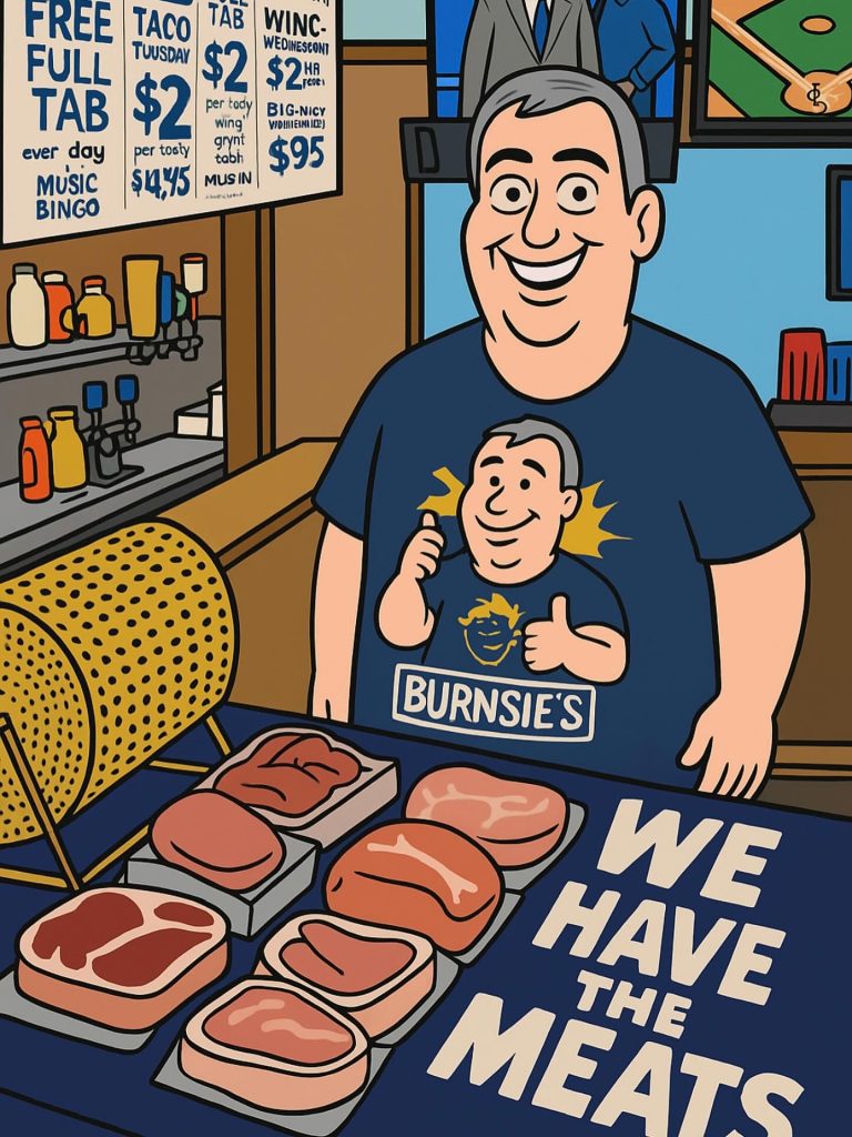 Dave Burns Meat Raffle AI